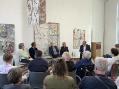 Panelteilnehmende der Veranstaltung LEsung und Gespräch Die verlorene Ehre der Katharina Blum.